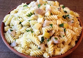 makarony s ryboy gotovo