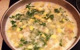 makarony s ryboy recept